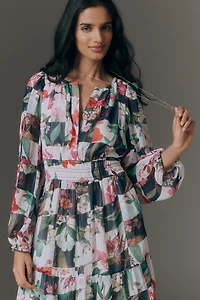 The Somerset Maxi Dress: Long-Sleeve Chiffon Edition