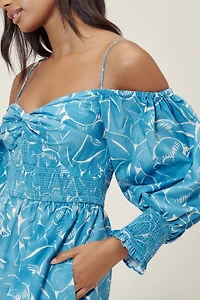 Hope for Flowers by Tracy Reese Off-the-Shoulder Midi Dress