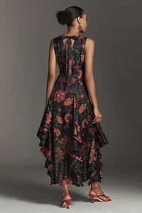 Hope for Flowers by Tracy Reese Ruffle A-Line Maxi Dress