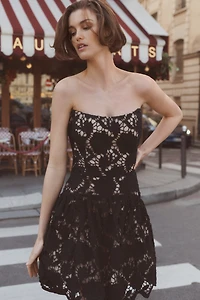 Hope for Flowers by Tracy Reese 100% Cotton Poplin A-Line Mini Dress