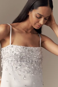 Retrofete Cornelia Crystal-Embellished Mini Dress