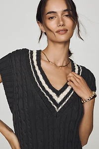 Maeve Twofer Sweater Mini Dress