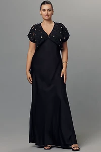 Never Fully Dressed Elodie Plus Crochet Maxi Dress