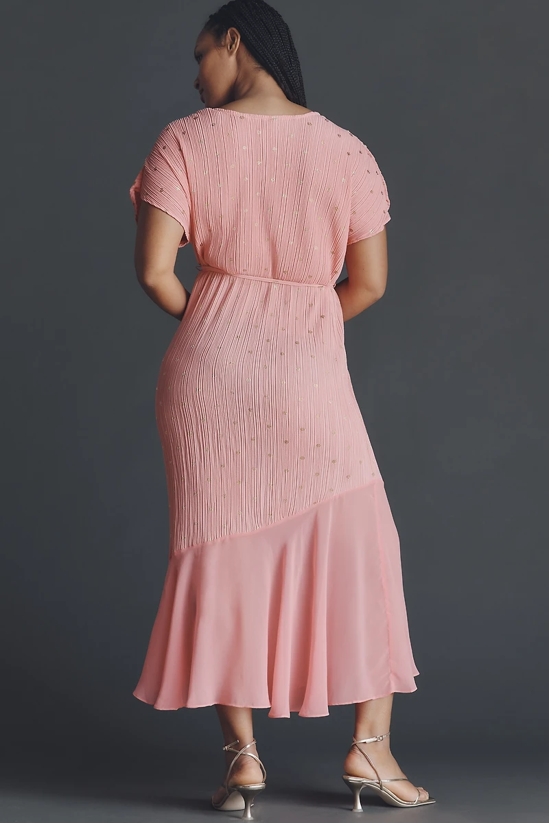 Never Fully Dressed Fifi Maxi Wrap Dress