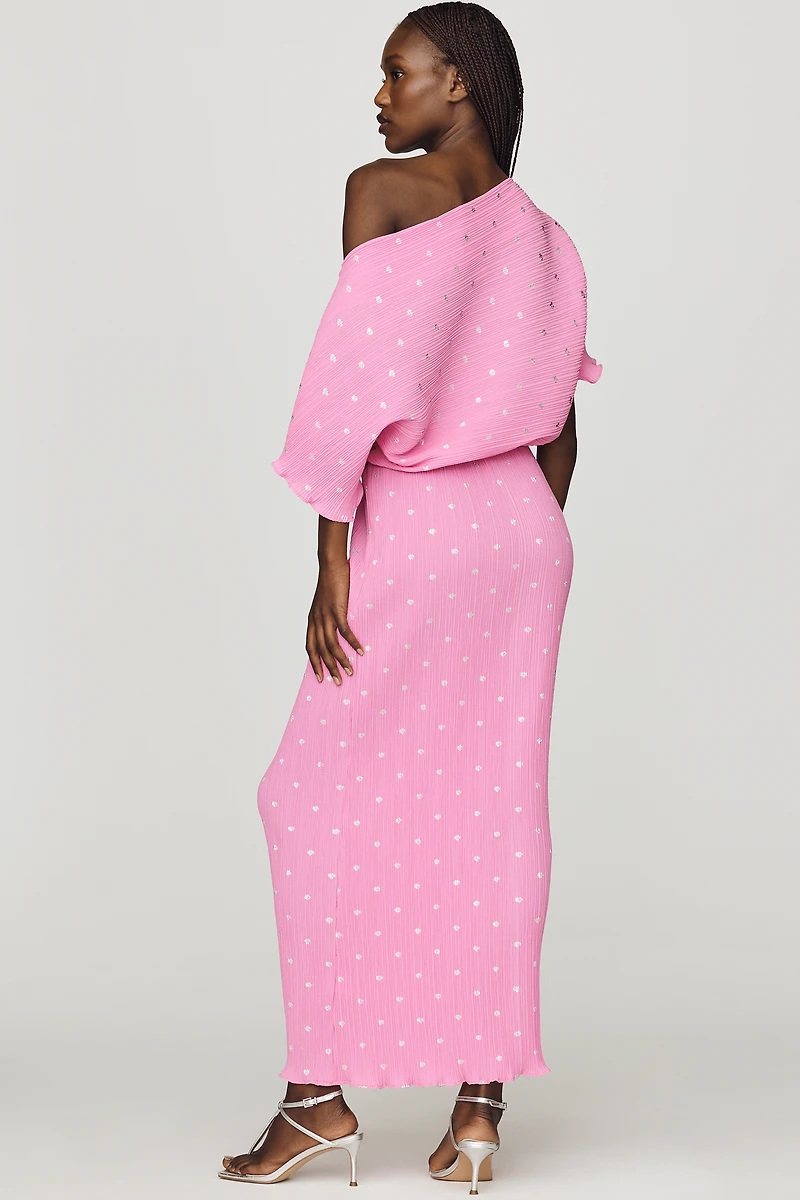 Never Fully Dressed Tilly Draped Midi Dress