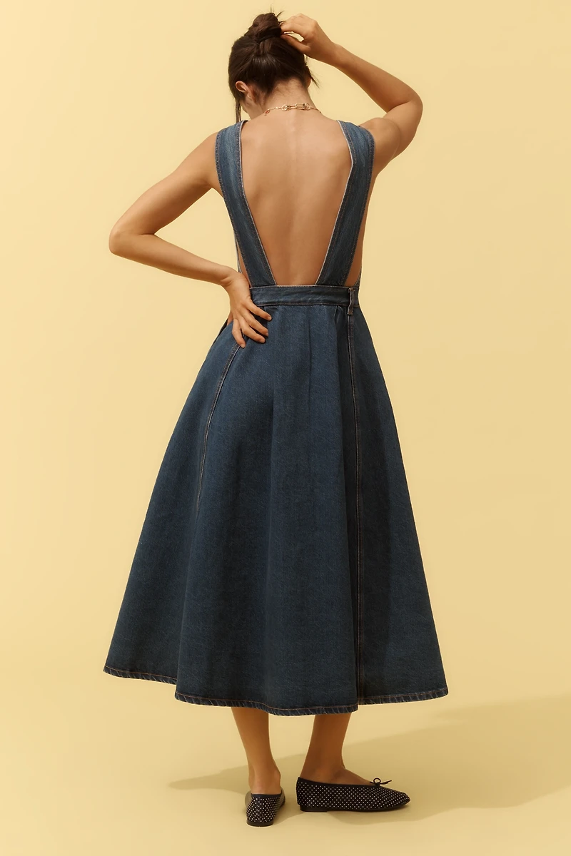 Ronny Kobo Lucien Denim Dress
