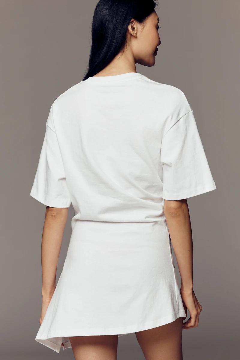 BAYSE Joanna Cotton T-Shirt Mini Dress
