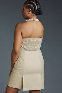 Walter Baker Nichelle Halter Suiting Mini Dress