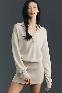 SER.O.YA Lilly Long-Sleeve Mini Dress