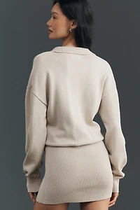 SER.O.YA Lilly Long-Sleeve Mini Dress