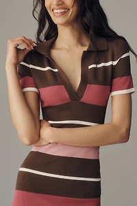 SER.O.YA Sam Short-Sleeve Knit Dress