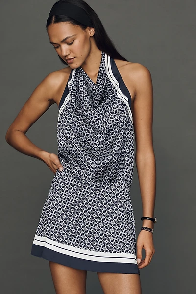 SER.O.YA Winny Mock-Neck Mini Dress