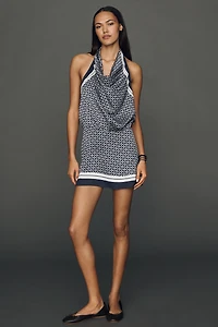 SER.O.YA Winny Mock-Neck Mini Dress