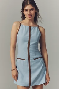 SOVERE Refine Sleeveless Shift Mini Dress