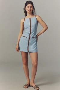 SOVERE Refine Sleeveless Shift Mini Dress