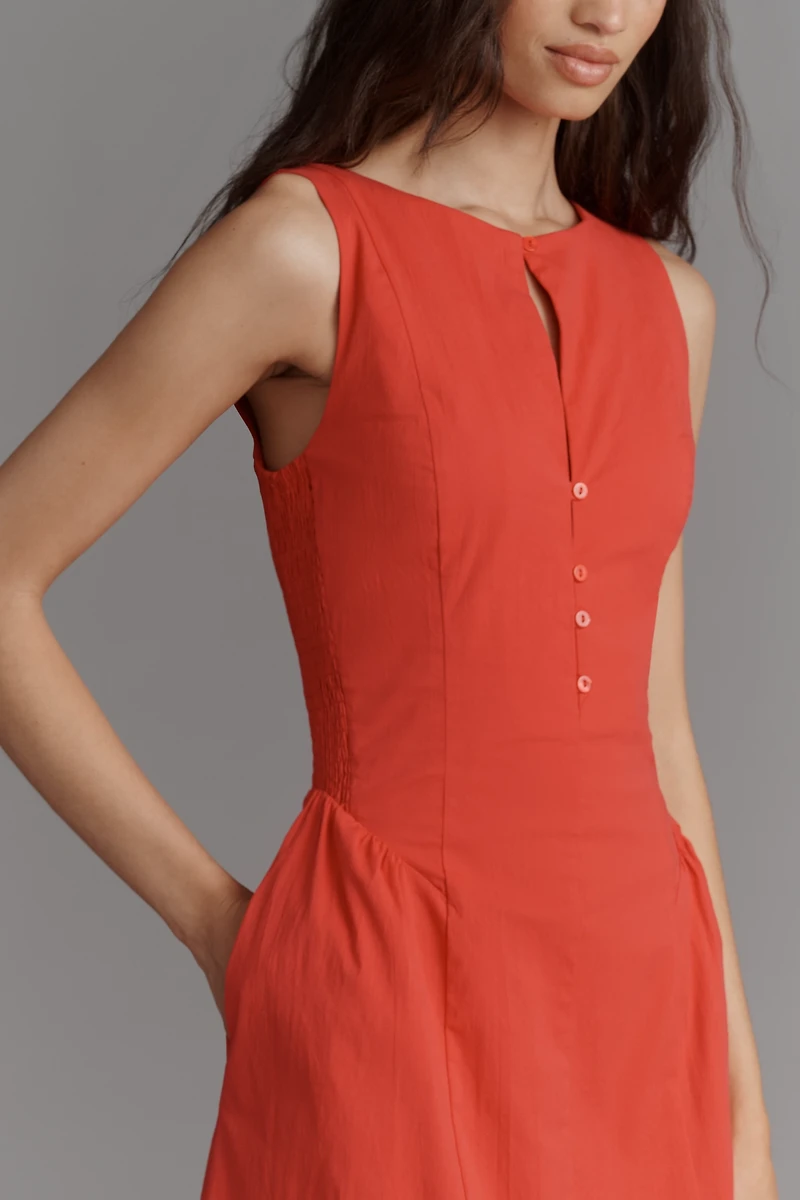 SOVERE Eva Petite A-Line Midi Dress