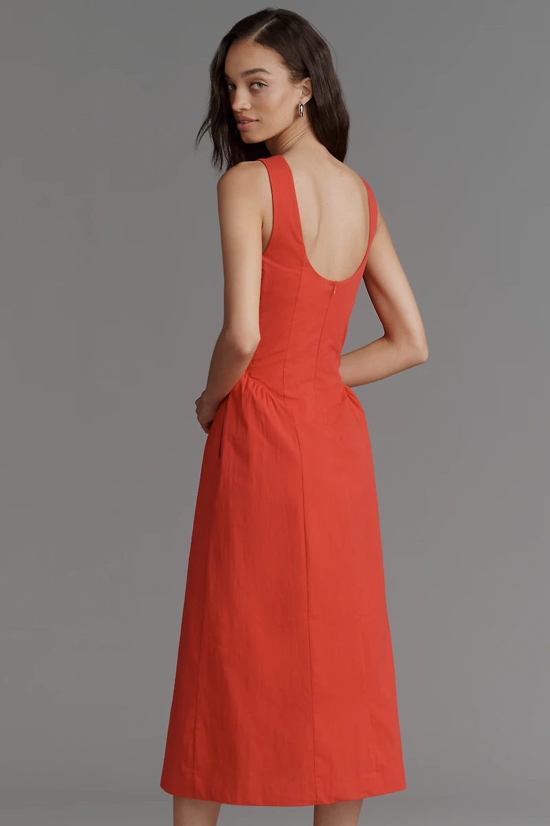 SOVERE Eva Petite A-Line Midi Dress