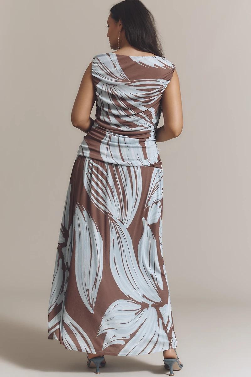 MON RENN Heirloom Sleeveless Maxi Dress