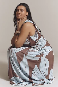 MON RENN Heirloom Sleeveless Maxi Dress