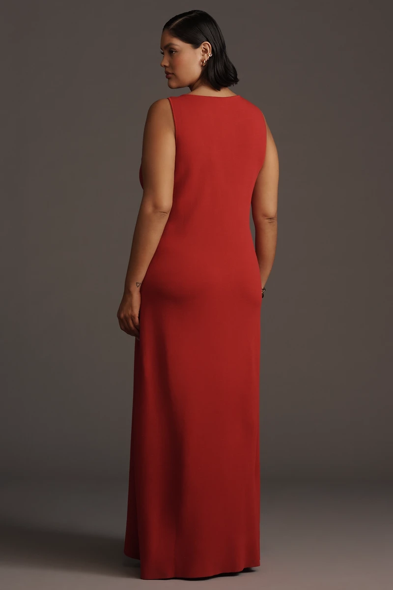 MON RENN Tressor Sleeveless Midi Dress