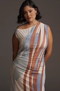 SOVERE Hunter Plus Off-The-Shoulder Maxi Dress