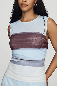 MON RENN Chroma Sleeveless Maxi Dress
