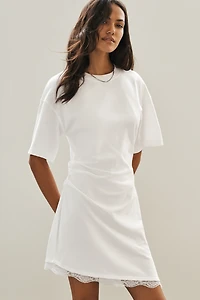 MON RENN Liora 100% Cotton T-Shirt Dress