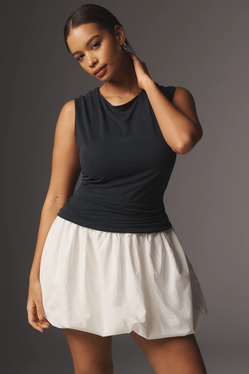 By Anthropologie Bubble Twofer Mini Dress