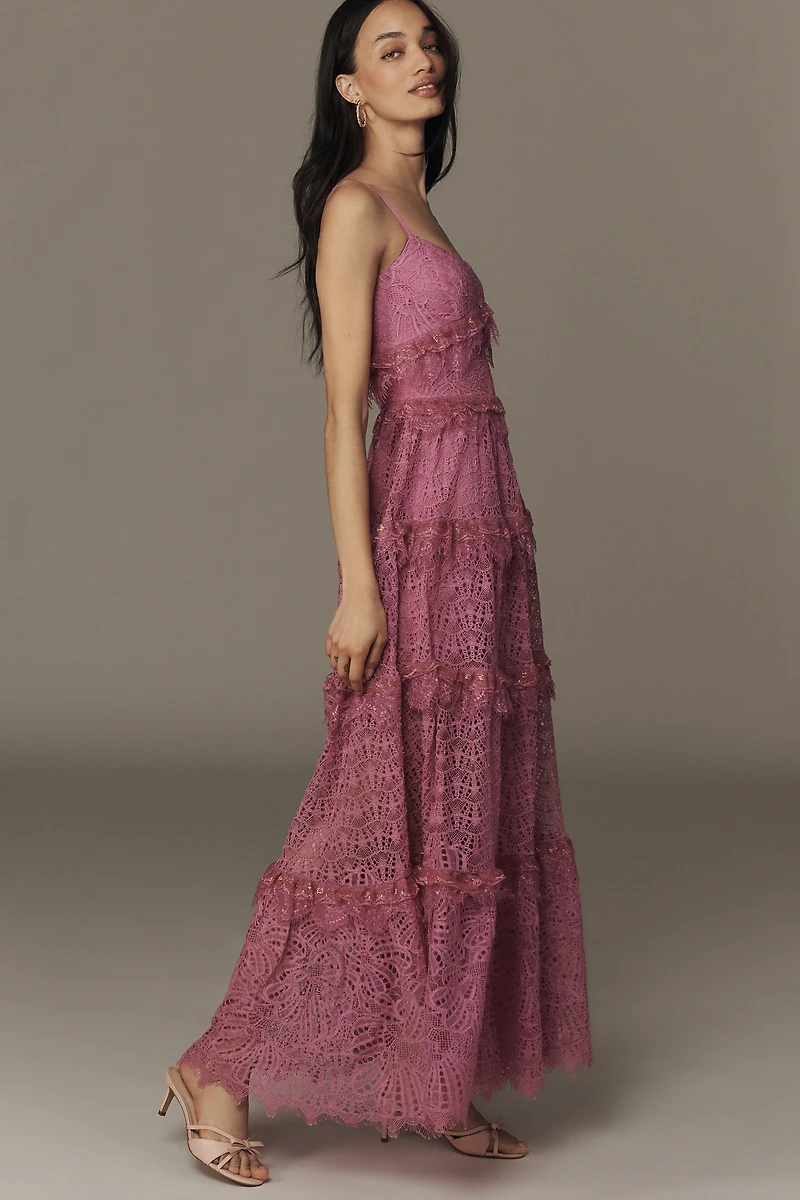 Helsi Federica Layered Lace Midi Dress