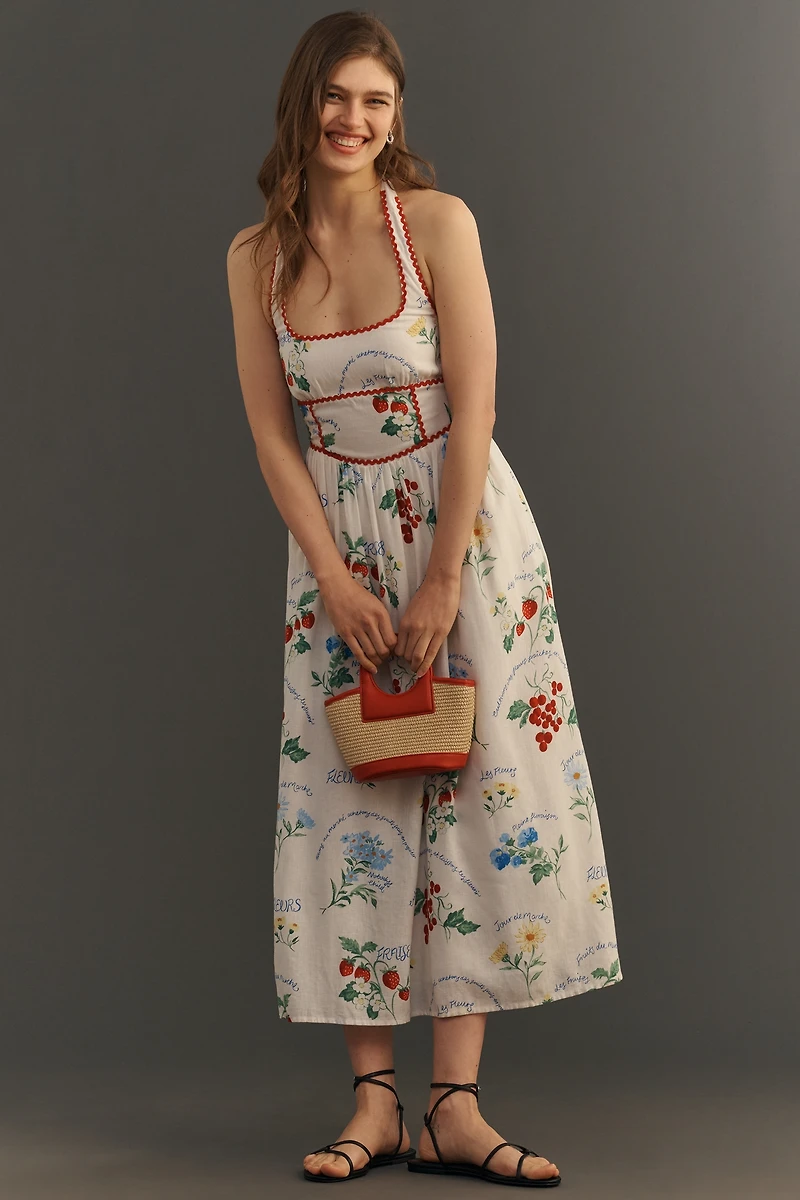 Nobody's Child Hallie Sleeveless Halter Dress
