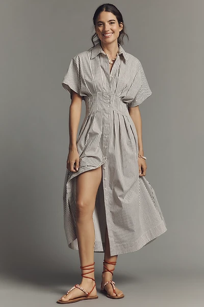 Tobie Shirt Dress by Exquise