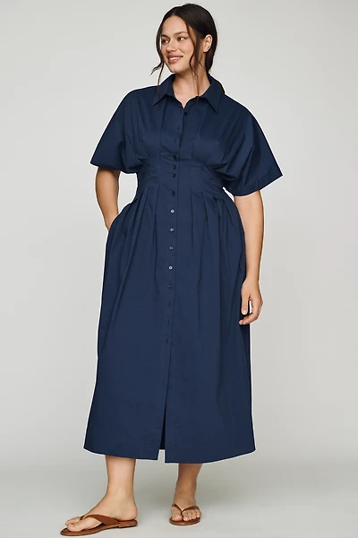 The Tobie Shirt Dress by Exquise