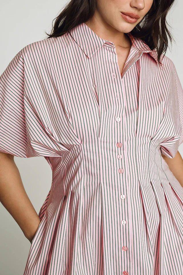 the tobie long-sleeve corduroy mini dress Exquise The Tobie Long-Sleeve Corduroy Mini Shirt Dress by Exquise at Mall  of America® in Bloomington, MN