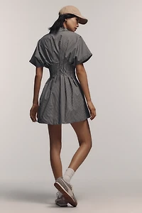 The Tobie Mini Shirt Dress by Exquise