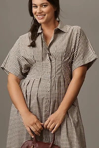 The Tobie Studded Shirt Dress by Exquise