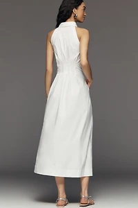 The Tobie Sleeveless Shirt Dress by Exquise