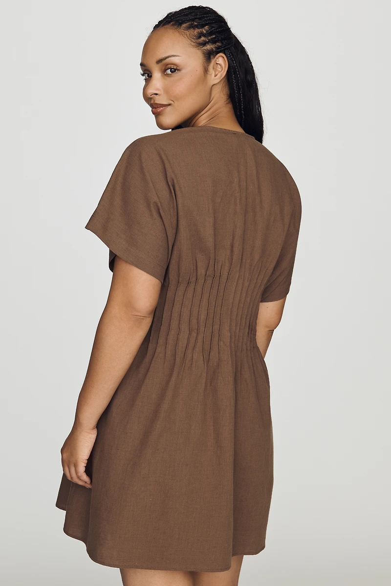 Exquise Tobie Pleated Mini Dress