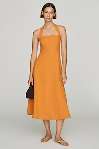 Elodie Ozara 100% Cotton Midi Dress
