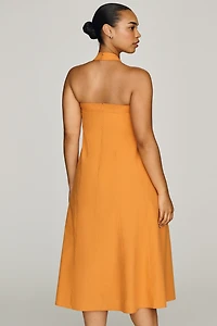 Elodie Ozara 100% Cotton Midi Dress