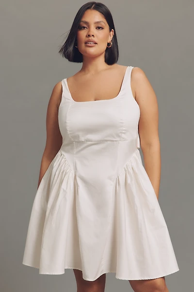 Eloquii Plus Bow-Back Mini Dress