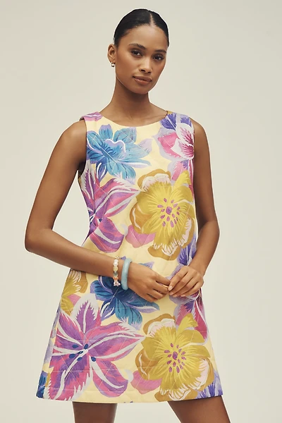 Farm Rio x Anthropologie Sleeveless Mini Shift Dress