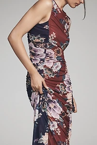 Farm Rio x Anthropologie Sleeveless Mesh Midi Dress