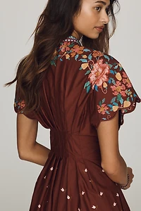Anthropologie x Farm Rio Midi Dress