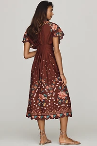 Anthropologie x Farm Rio Midi Dress