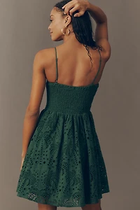 Farm Rio x Anthropologie Sleeveless Bow A-Line Dress