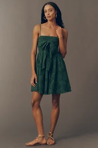 Farm Rio x Anthropologie Sleeveless Bow A-Line Dress