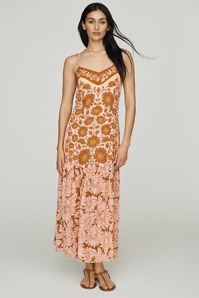 Anthropologie x Farm Rio Column Midi Dress