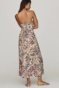 Anthropologie x Farm Rio Halter Maxi Dress