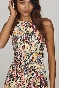 Anthropologie x Farm Rio Halter Maxi Dress