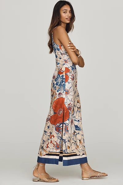 Farm Rio x Anthropologie Sleeveless Tie Maxi Dress